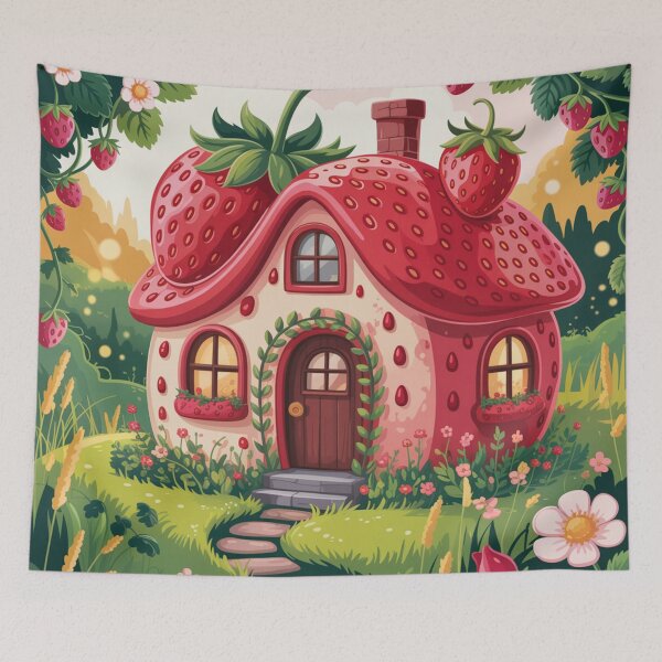 Item preview, A home for strawberries. designed and sold by elegantpaterns.