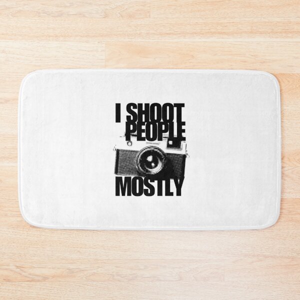 Item preview, I Shoot People Mostly Camera Photography Humour designed and sold by HYPNK.
