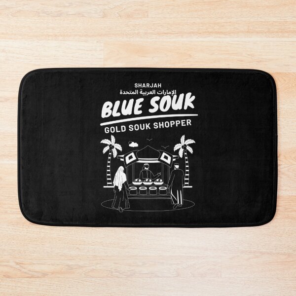 Item preview, Blue souk gold souk shopper designed and sold by Peerless-Prime.
