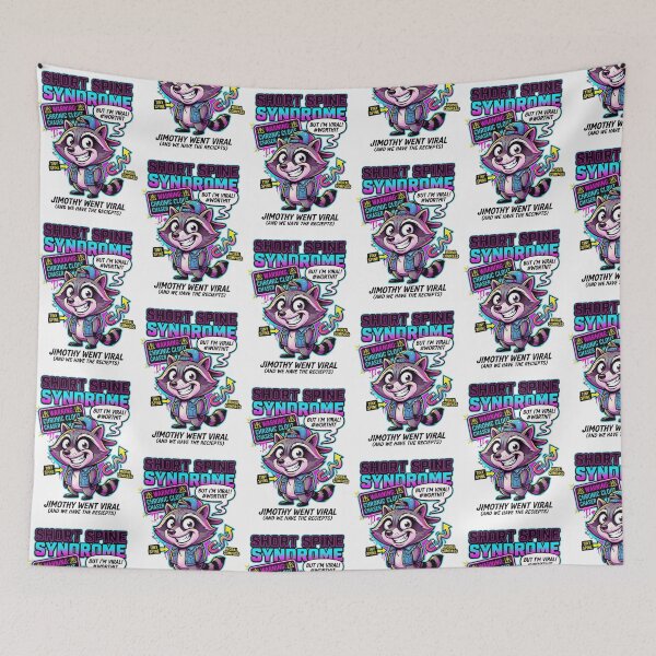 Item preview, Short Spine Syndrome designed and sold by  ViralVisionsCreating .