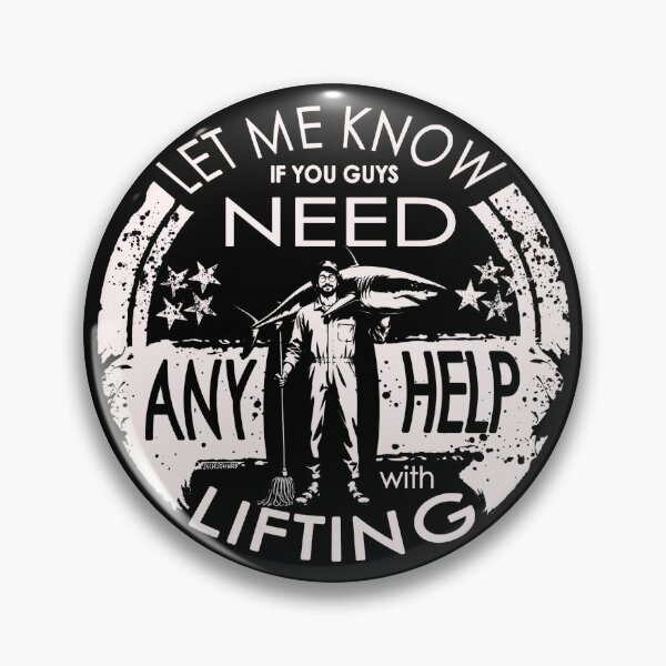 Item preview, Anatoly- let me know if you need any help with lifting - zechjohns internet meme - mop deadlift and shark- white designed and sold by ZechJohnRB.