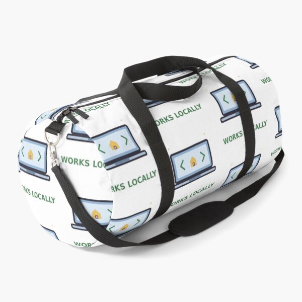 Item preview, Works Locally — Funny Programmer Laptop Design, Developer Gift designed and sold by QuirkyCartel.