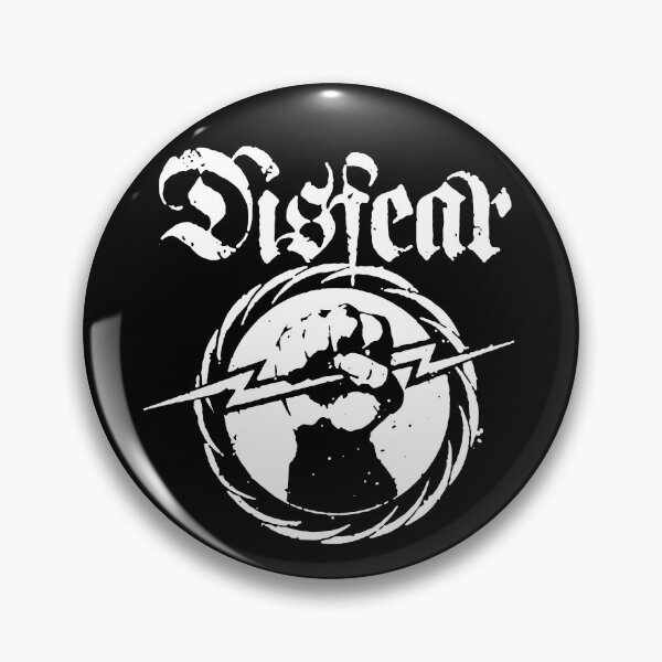 Item preview, DISFEAR - Fist Holding Lightning Bolt  designed and sold by DALMETAL.