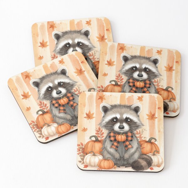 Item preview, AUTUMN RACCOON designed and sold by BKDIGITALSHOP.
