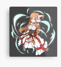 Asuna Yuuki - Sword Art Online Metal Print
