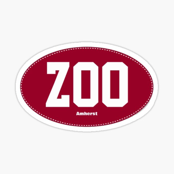 UMASS (ZOOMASS) Amherst Sticker