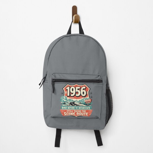 Item preview, 1956 Scenic Route Shirt for RV Travelers and Road-Trippers designed and sold by POD DYNASTY | Original Print On Demand T-Shirt Graphics.