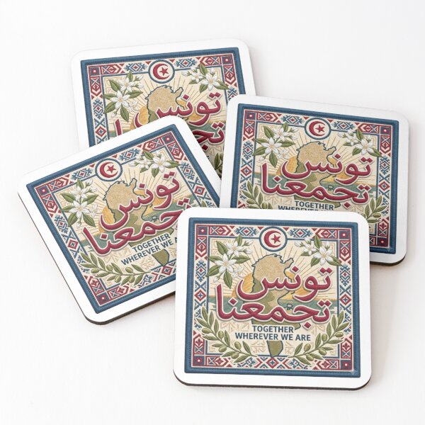 Item preview, تونس تجمعنا | Tunisia Heritage Embroidered Patch designed and sold by Salma.Store.
