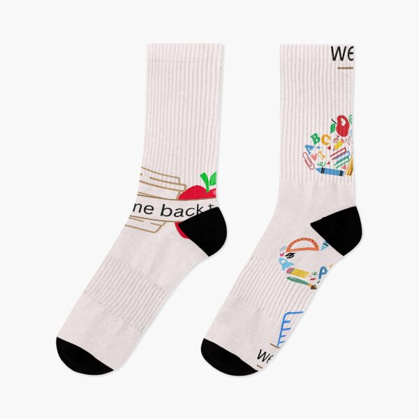 Item preview, Welcome Back to School Supplies and Apple Illustration.  designed and sold by DodoCraft3.