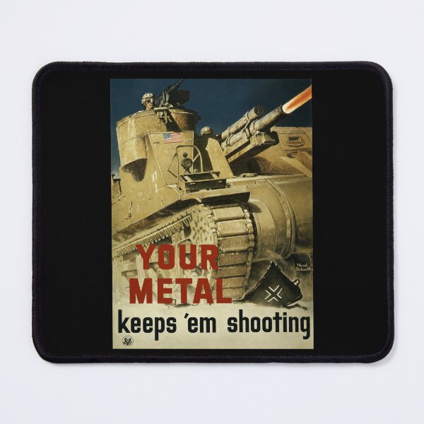 Item preview, M7 Priest American WWII Propaganda Art Keeps Em Shooting designed and sold by MilitaryMart.