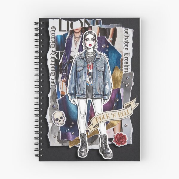 Item preview, Collage  "Rock 'n' Roll Girl" designed and sold by  BoomPoster.