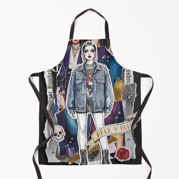 Artikelvorschau, Collage "Rock 'n' Roll Girl" entworfen und verkauft von BoomPoster.