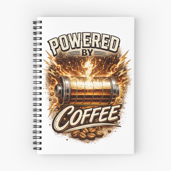 Item preview, Powered by Coffee   designed and sold by Elite-Store66.