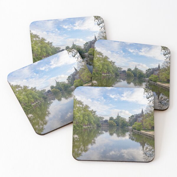 Item preview, Bruges, Belgium - Scenic View of Lake of Love in Minnewater Park designed and sold by jrtwynam.