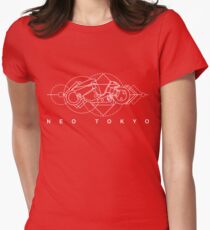 Kaneda Neo Tokyo Women's Fitted T-Shirt