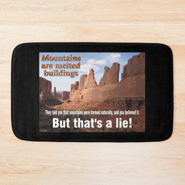 Item preview, Mountains are melted buildings_1C designed and sold by ART-OF-ORION.