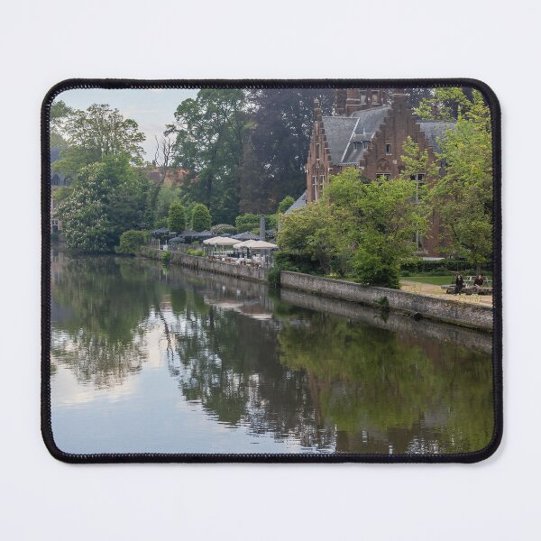 Item preview, Bruges, Belgium - Portrait of Lake of Love in Minnewater Park designed and sold by jrtwynam.