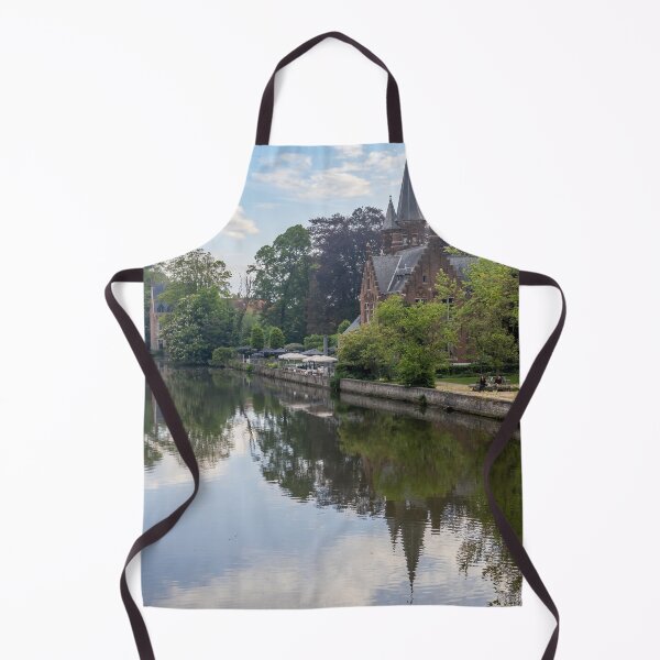 Item preview, Bruges, Belgium - Portrait of Lake of Love in Minnewater Park designed and sold by jrtwynam.