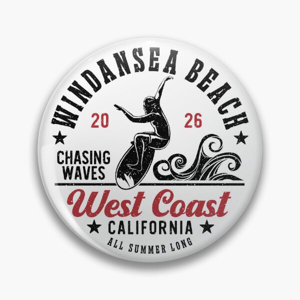 Item preview, Surf Windansea Beach Chasing Waves Surfing La Jolla California designed and sold by eclecTEEq.