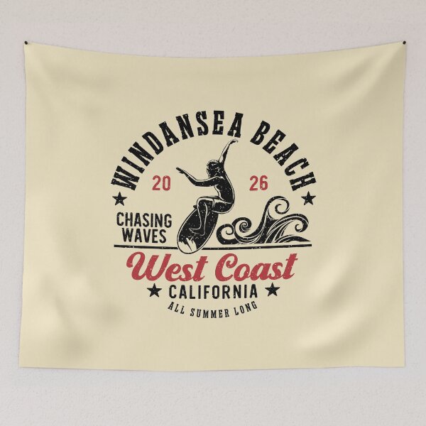 Item preview, Surf Windansea Beach Chasing Waves Surfing La Jolla California designed and sold by eclecTEEq.