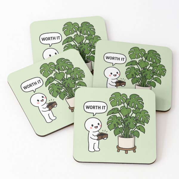 Item preview, Worth It Plant Lover Meme designed and sold by MonkiFlipp.
