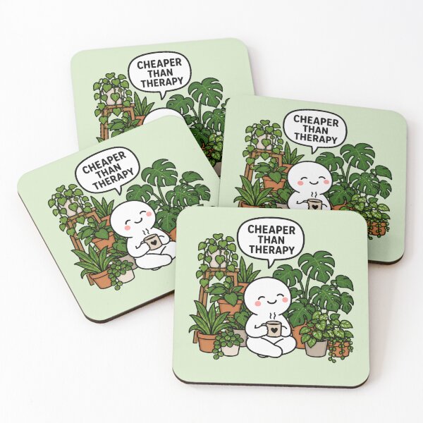 Item preview, Cheaper Than Therapy Plant Lover designed and sold by MonkiFlipp.