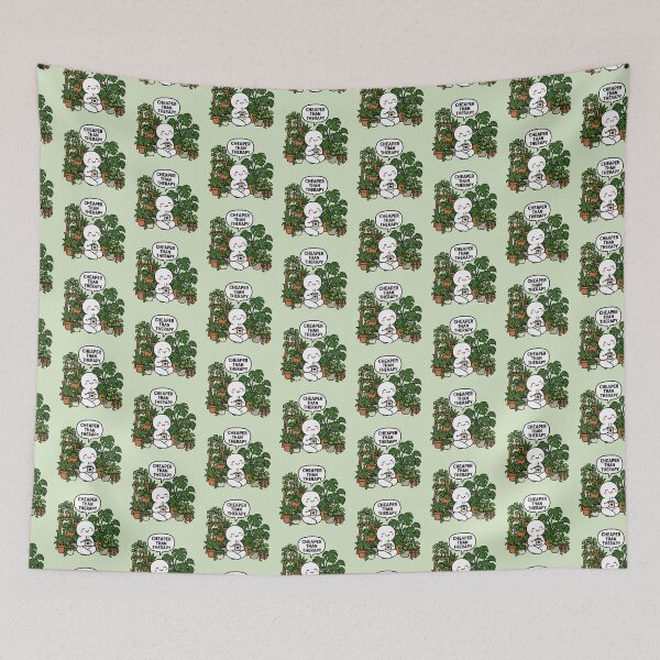 Item preview, Cheaper Than Therapy Plant Lover designed and sold by MonkiFlipp.