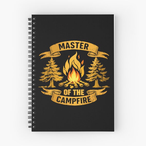 Item preview, Master Of The Campfire - Retro Tent Camping Art designed and sold by BendyBeasts.