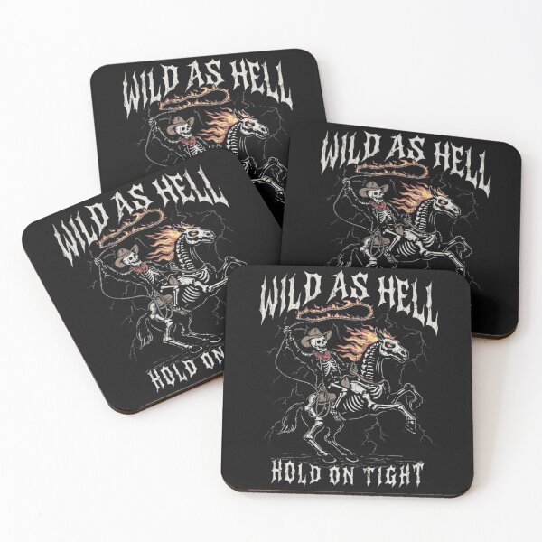 Item preview, Wild As Hell Skeleton Hold On Tight designed and sold by Gbriel3.