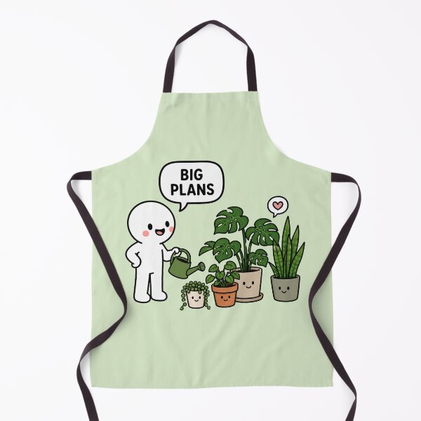 Item preview, Big Plans Plant Lover Meme designed and sold by MonkiFlipp.