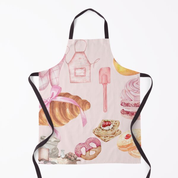 Item preview, Coquette Baking Watercolor Clipart | Pink Bakery Aesthetic | Croissant, Macaron & Cinnamon Roll Illustration designed and sold by NOUURRRR.