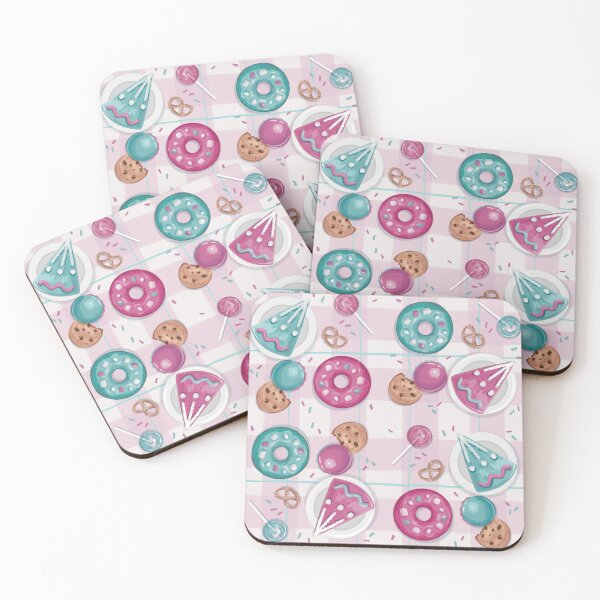 Item preview, Cute Sweet Dessert Seamless Pattern designed and sold by Tinartia.