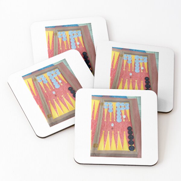 Item preview, Backgammon Lucky Dice Painting  designed and sold by strangecy.
