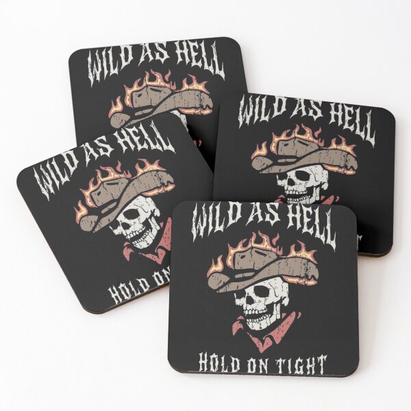 Item preview,  Wild As Hell Skeleton Hold On Tight designed and sold by Gbriel3.
