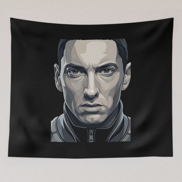 Item preview, Eminem vector illustration designed and sold by Rusdiii.
