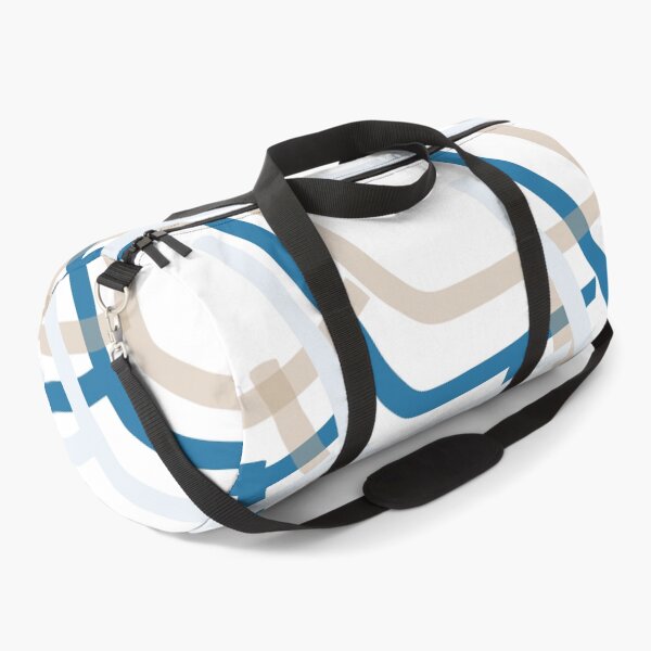 Item preview, The Entangled - Blue and Tan Minimalist Graphic Art designed and sold by artdocaj.