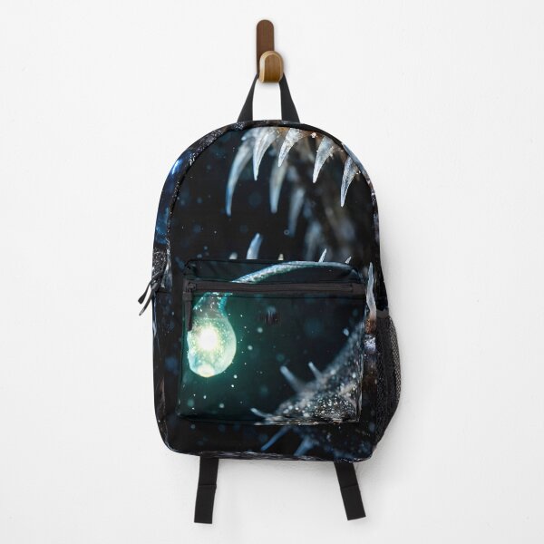 Item preview, Fascinating anglerfish in the dark deep sea designed and sold by Fotografin1981.