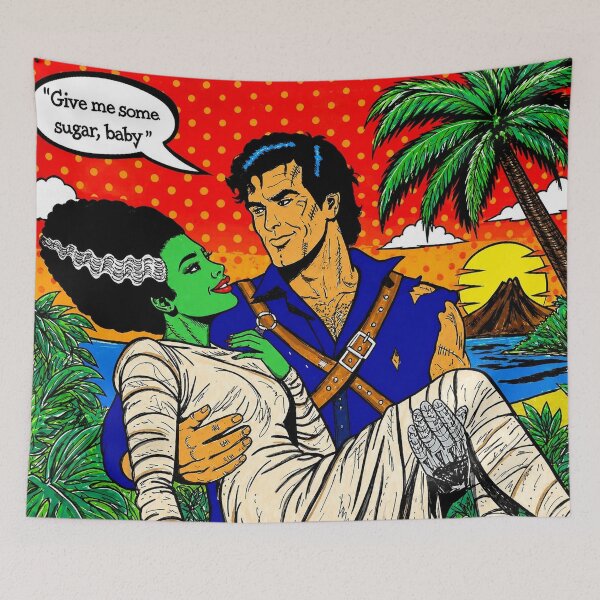 Item preview, Ash Saves the Bride designed and sold by PopFright Art Company .
