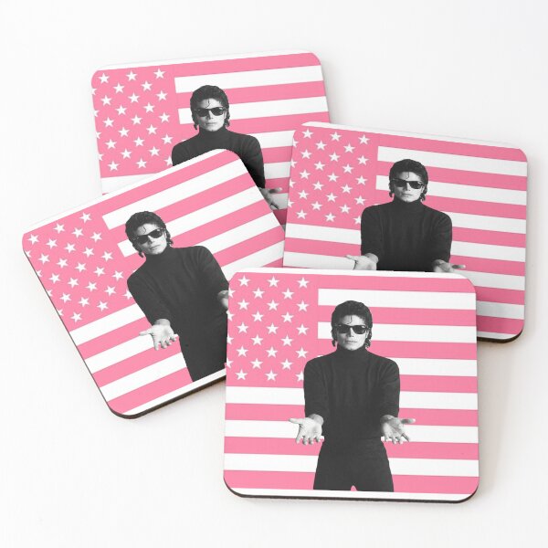 Item preview, Mj inspired pink american/USA flag meme  designed and sold by dandelionzone.
