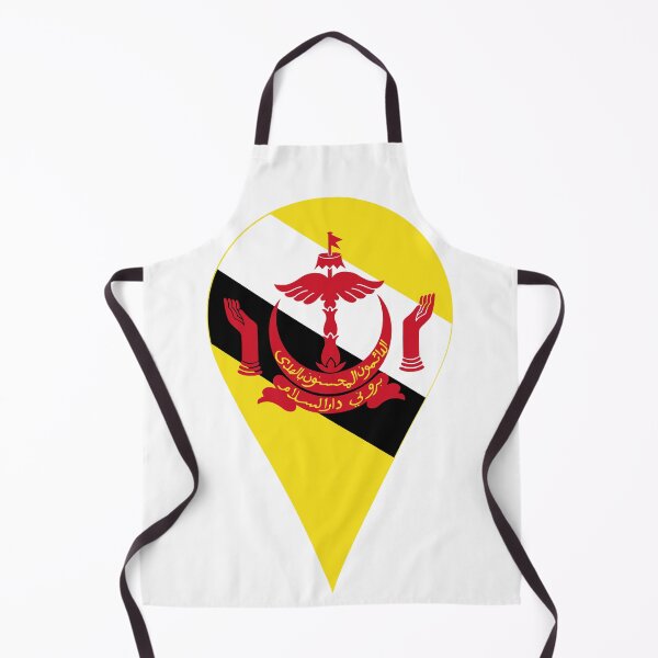Item preview, Brunei Flag Location Pin Map Marker | Bruneian Destination GPS Icon designed and sold by NTGUILTY.