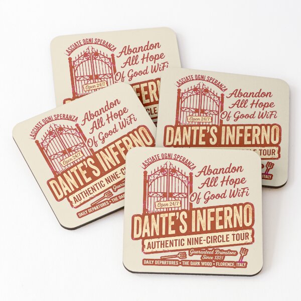 Item preview, Dante’s Inferno Vintage Travel Poster  designed and sold by radiogalaxy.