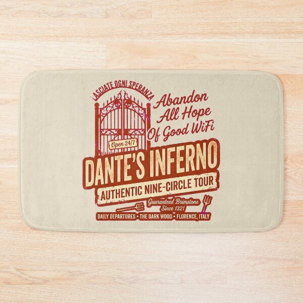 Item preview, Dante’s Inferno Vintage Travel Poster  designed and sold by radiogalaxy.