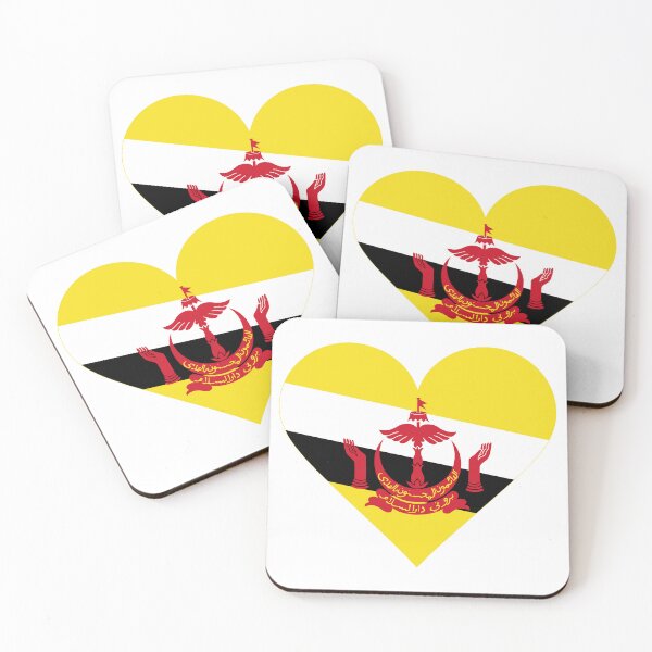 Item preview, Brunei Heart Flag Graphic | I Love Brunei Patriotic Symbol designed and sold by NTGUILTY.