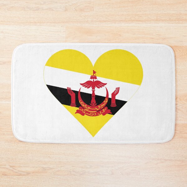 Item preview, Brunei Heart Flag Graphic | I Love Brunei Patriotic Symbol designed and sold by NTGUILTY.
