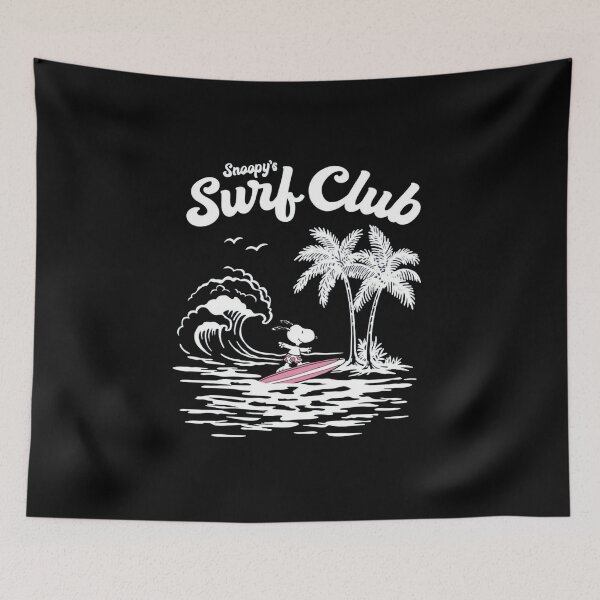 Item preview, Snoopy Peanuts Snoopy & Woodstock Surf Club designed and sold by Gbriel3.