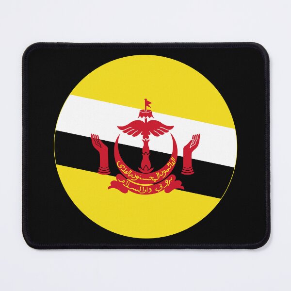 Item preview, Round Brunei Flag Icon | Circular Bruneian Flag Button Element designed and sold by NTGUILTY.