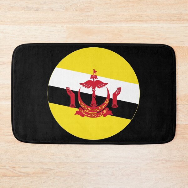 Item preview, Round Brunei Flag Icon | Circular Bruneian Flag Button Element designed and sold by NTGUILTY.