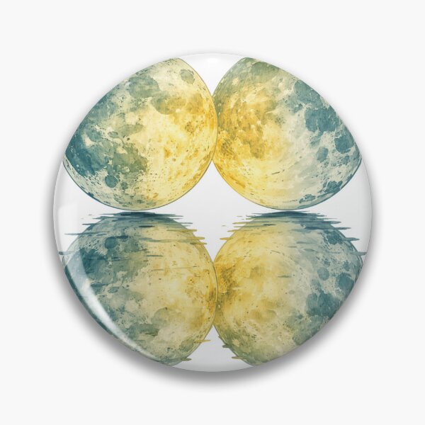 Item preview, Two Moons, One Heart designed and sold by catcurio.