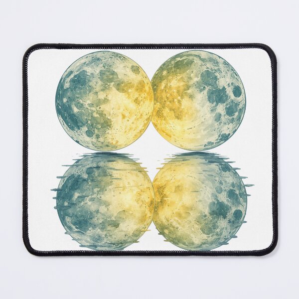 Item preview, Two Moons, One Heart designed and sold by catcurio.