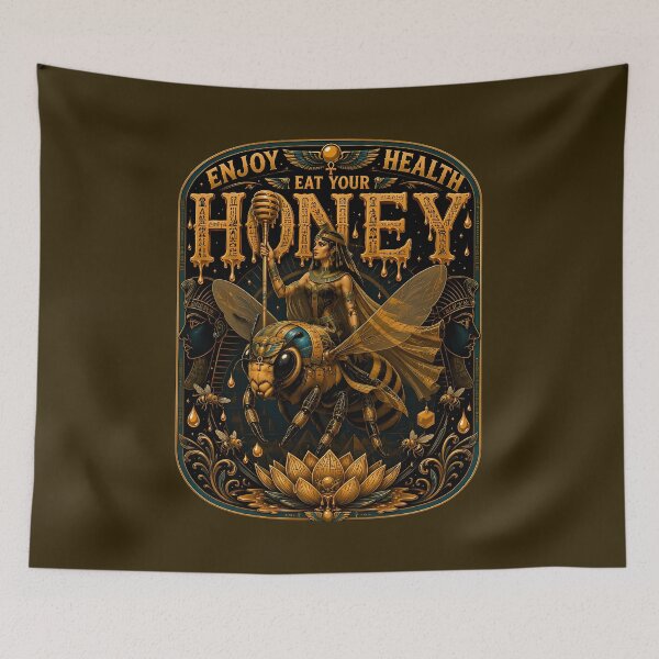 Item preview,  Ancient Egyptian Queen Bee Art designed and sold by ShadowArtEG.
